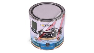 Краска зеленая с молотковым эффектом Лакра 0.8кг 0008121, ЛАКРА
