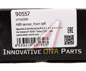 Датчик АБС HONDA Civic (06-) колеса переднего левого MEAT&DORIA 90557, 57455-SNA-003