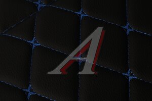 Органайзер в багажник 70х35х25см 3D экокожа черный кант синий бабочка DREAMCAR DC-000-1101148