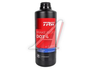 Жидкость тормозная DOT-4 500мл TRW PFB450, TRW DOT-4