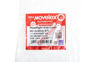 Накладка фары FAW J7,4180 декоративная левая MOVELEX 28030932000E-MX, 28030932000E