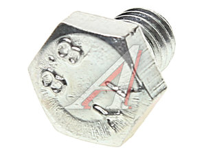 Болт М6х1.0х8 шестигранный оцинкованный кл.прочн. 8.8 933-6*8/88, DIN933