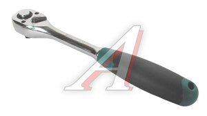 Ключ трещотка 1/2" 72 зуба 300мм резиновая рукоятка ROSSVIK R7212