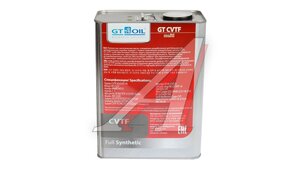 Масло для вариатора GT OIL GT CVTF Multi 4л GT, GT OIL CVTF