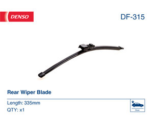 Щетка стеклоочистителя VW Golf (09-14) задняя DENSO DF-315, 5M0955427C