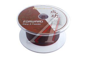 Леска FORWARD Carp&Feeder brown 0,405mm/150m Nylon 905781, N-FCF-0405-150