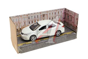 Модель автомобиля TOYOTA Corolla металлическая 12см белая ТЕХНОПАРК COROLLA-WT, 268483