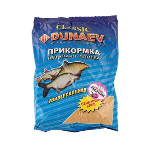 Прикормка DUNAEV КЛАССИКА 0.9кг Универсальная Мали 934825, FLS040