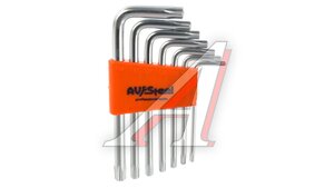 Набор ключей Г-образных TORX с отв. TH10-TH40 7пр. AV-367307