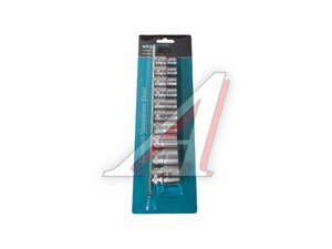 Набор головок 1/2" 10 предметов на планке WHIRLPOWER 254 400010hkm