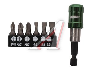 Набор бит PH1-PH3,SL4-6,5 WHIRLPOWER 27124001