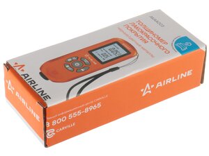Толщиномер лакокрасочного покрытия 0-2000мкм AIRLINE AKAA003