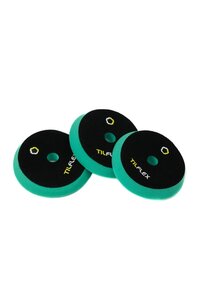 Круг полировальный на липучке с отверстием 150х25мм зеленый TILFLEX TL56