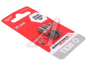 Насадка SHOCKWAVE TX30 25мм (2шт) MILWAUKEE 4932430885