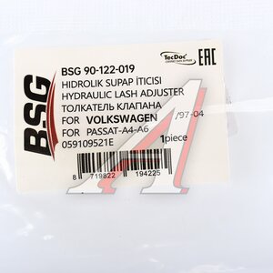 Гидрокомпенсатор AUDI A6 (97-05) BSG BSG90122019, 059109521E
