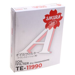 Фильтр масляный АКПП SUZUKI SX4 (с прокладкой) SAKURA TE11990, JT411K, 26445-79C10