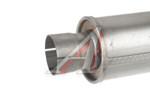 Резонатор универсальный d=61,L=530мм (внешн. d=110мм) под хомут нержавеющий CBD CBD420.608, CBD420.012/CBD420.604/CBD420.004