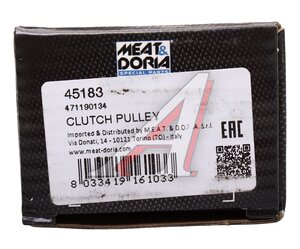 Шкив OPEL Insignia (08-) генератора MEAT&DORIA 45183, 13258483