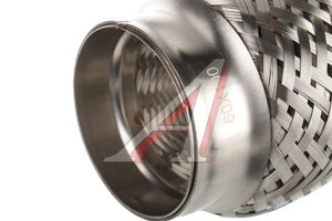 Гофра глушителя 60х100 трехслойная Innerbraid нержавеющая сталь CBD CBD301.031, VW360100/60x100OEM/CBD324.023/ G60100