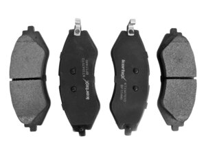 Колодки тормозные DAEWOO Lanos,Nubira передние (4шт.) KORTEX KT3347STD, GDB3265, 96281937/96281939/S4510019