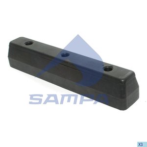 Буфер SCHMITZ полуприцепа парковочный 375х65х68мм SAMPA 091.208, 1013554