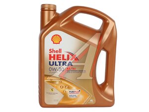 Масло моторное SHELL HELIX ULTRA 0W30 A5/B5 синт.4л 550046685, SHELL 0W30