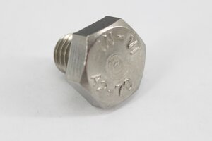 Болт М10х1.5х10 полная резьба нерж.А2 DIN933 нерж.
