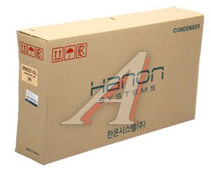 Радиатор кондиционера HYUNDAI Sonata LF (17-) (97606-C1001D) HCC (HANON) 97606-C1001, 97606-C1001D