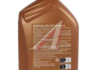 Моторное масло SHELL Helix Ultra ECT C6 0W20 синт.1л 550074666, SHELL 0W20