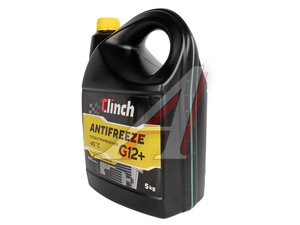 Антифриз желтый -40C 5кг G12+ CLINCH ORGANIC ADDITIVES 311245Y, CLINCH