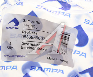Втулка MAN F90,F2000,TGA вала тормозного (42x62x20-25мм) SAMPA 111.005, 06369590014