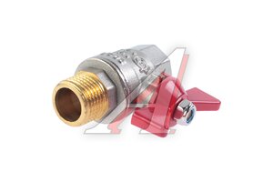 Кран шаровый 1/2" рукоятка бабочка внутренняя-наружная резьба TST TST.307.03