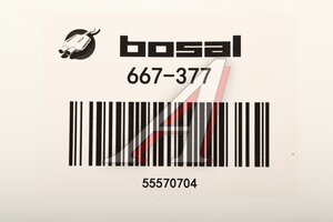 Прокладка OPEL Astra J (10-) выхлопной системы BOSAL 667-377, 55570704