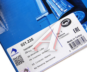 Ступица MAN TGA (дв.D2866,76) вискомуфты SAMPA 021.235, 315231/21235, 51066040061