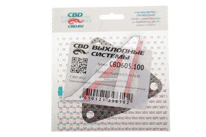 Прокладка AUDI A4 (08-) трубы приемной глушителя CBD CBD605.100, 4F0253115A