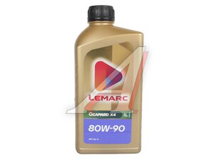 Масло трансмиссионное LEMARC для МКПП GEAPARD X4 80W90 1л 11960301, LEMARC 80W90