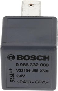 Реле DAF SCANIA VOLVO универсальное BOSCH 0986332080