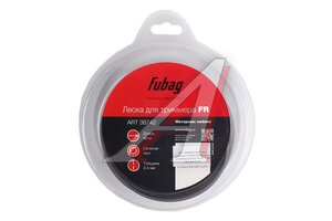 Леска для триммера 2.4мм 60м круглая 38742