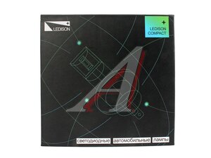 Лампа светодиодная 12V H4 P43t-38 (2шт.) LEDISON №3 Н4