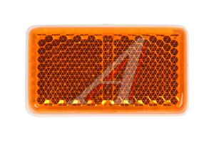 Катафот ALKO прямоугольный 46x26мм оранжевый 599557