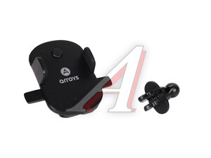 Держатель телефона на дефлектор ARROYS Arroys Vent-MT1 black, 81336