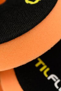 Круг полировальный на липучке с отверстием 150х25мм оранжевый TILFLEX TL57