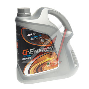 Масло моторное G-ENERGY EXPERT L SL/A3/B4 5W40 п/синт.4л 0253140261, G-ENERGY 5W40