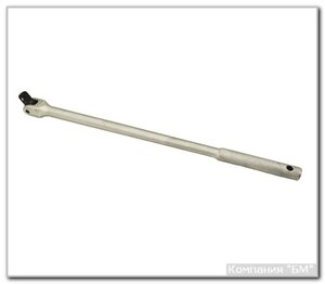 Вороток 1/4" L=140мм шарнирный БЕЛЫЙ МЕДВЕДЬ 970701