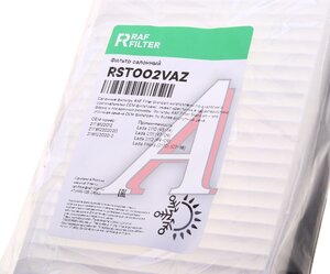 Фильтр воздушный салона ВАЗ-2110-2112 RAF FILTER RST002VAZ, 21110812202183, 2111-8122020