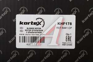 Мотор отопителя PEUGEOT 3008 (09-) KORTEX KHF178, LFH2038, 6441.CP