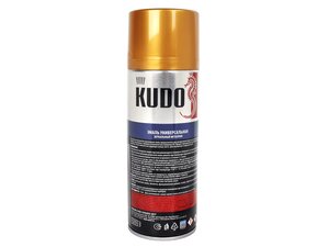 Краска зеркальный металлик аэрозоль 520мл KUDO KU1034