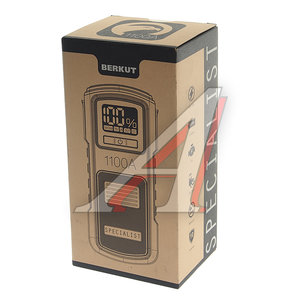 Устройство пусковое 12V 1100A 12800мА/ч пыле-влагозащита IP66 (power bank) BERKUT jsl-19000