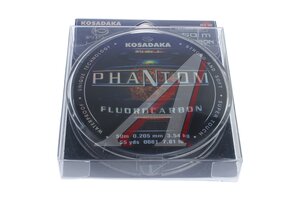 Леска Kosadaka флюорокарбон PHANTOM 0,205мм 50м 908973, LPHT215 LPHT215