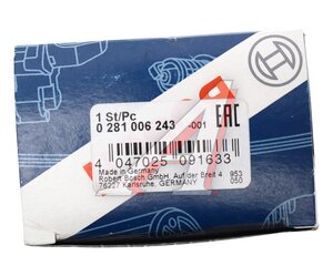 Датчик давления MERCEDES BOSCH 0281006243, 0091536228
